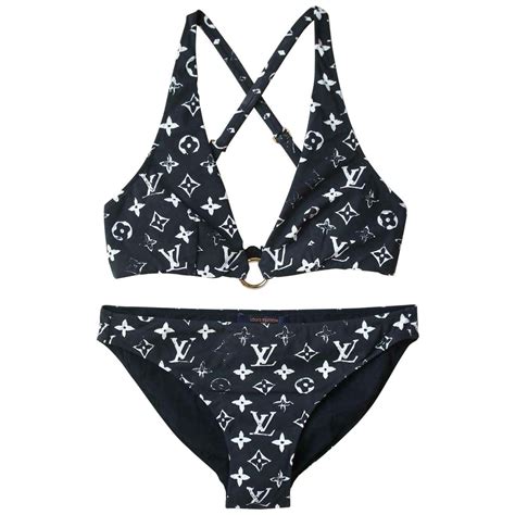 louis vuitton print swimsuit